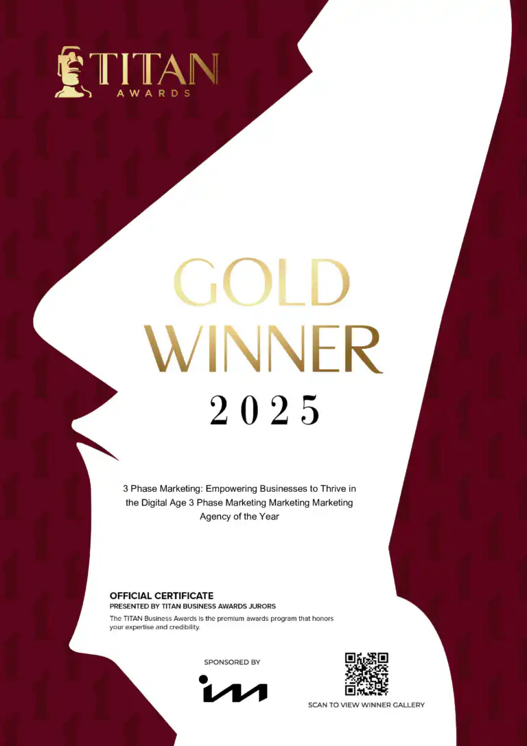 2025 TITAN Business Awards Gold Winner