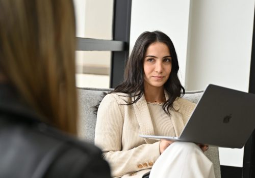 B2B Advertising Agency meeting